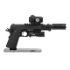 Novritsch sklenený stojanček Hi-Capa / G-Series - Čierna