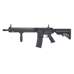 SA Daniel Defence® MK18 BLOCK 2 (SA-P26 Prime™ Aster II ETU) s bezuhlíkovým motorom - Čierna