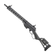 G&G airsoftová puška LevAR 15" GNB - Čierna