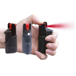 ESP HURRICANE FLASHLIGHT Pepper Spray, 15 ml - Black