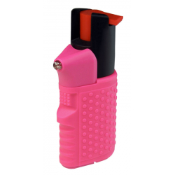 ESP pepřový sprej so svietidlom HURRICANE FLASHLIGHT, 15 ml - Ružová