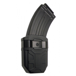 ESP rotačné opaskové / MOLLE puzdro na zásobník 7.62 / AK - Čierna