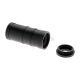 5KU DTK PP-19 / SAIGA-9 Short Suppressor, 14 mm CCW - Black