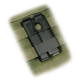 Rotační pouzdro na zásobník M16 / M4 / AR15 (NATO standard 5.56) KHAKI + molle úchyt