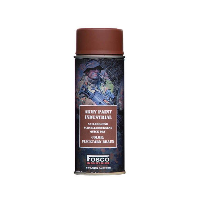 ARMY camouflage paint spray 400 ml FLECKTARN BROWN