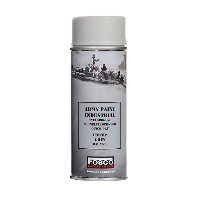 ARMY camouflage paint spray 400 ml GREY