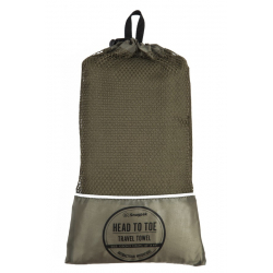 Travel Towel Head To Toe, olive