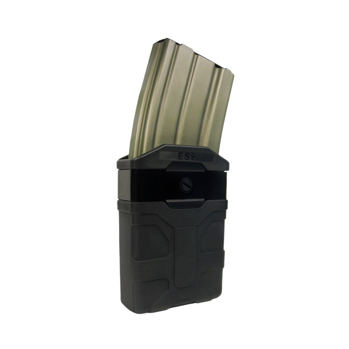 Rotační pouzdro na zásobník M16 / M4 / AR15 (NATO standard 5.56) + opaskový úchyt