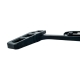 CTM CNC TwinFold Adjustable RIS Rail Stock - Black