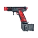 CTM 90° HPA AAP-01 / G-Series adaptér na zásobníky AEG M4 - Čierna