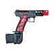 CTM 90° HPA AAP-01 / G-Series adaptér na zásobníky AEG M4 - Čierna