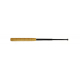 Teleskopický obušek 18″ / 450 mm KALENÝ - povrch ČERNÝ, rukojeť PÍSKOVÁ