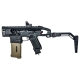 CTM RIS pažba TwinFold Stock 5.0" - Černá