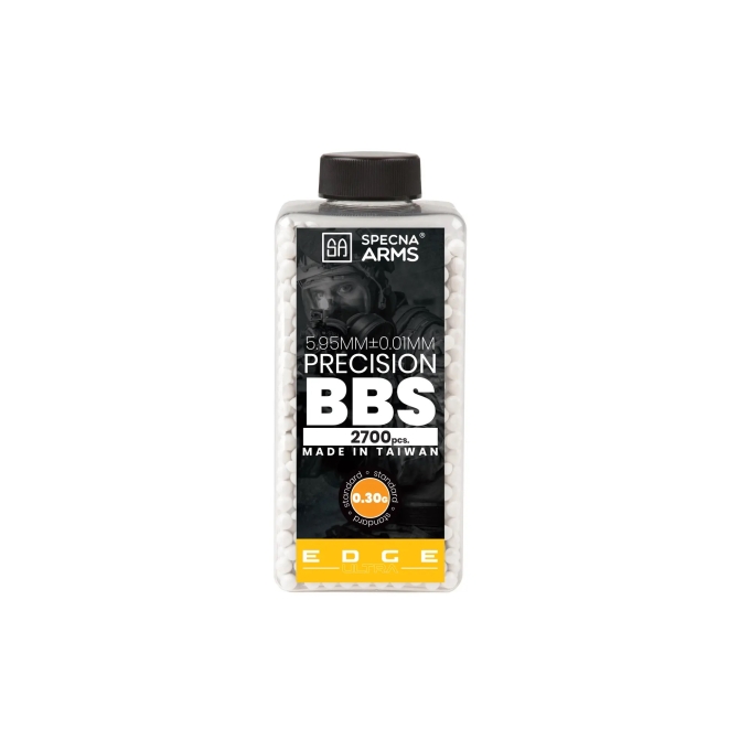 SA Pellets EDGE ULTRA™ 0.30g, 2700 BBs (Bottle) - White