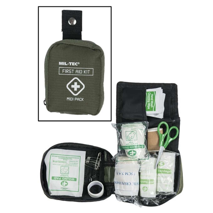 FIRST AID MIDI PACK OLIV