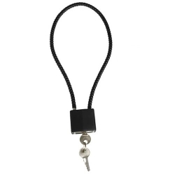 Lock with steel cable 300 mm