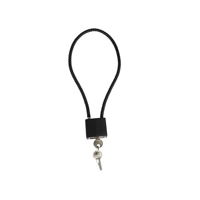 Lock with steel cable 300 mm