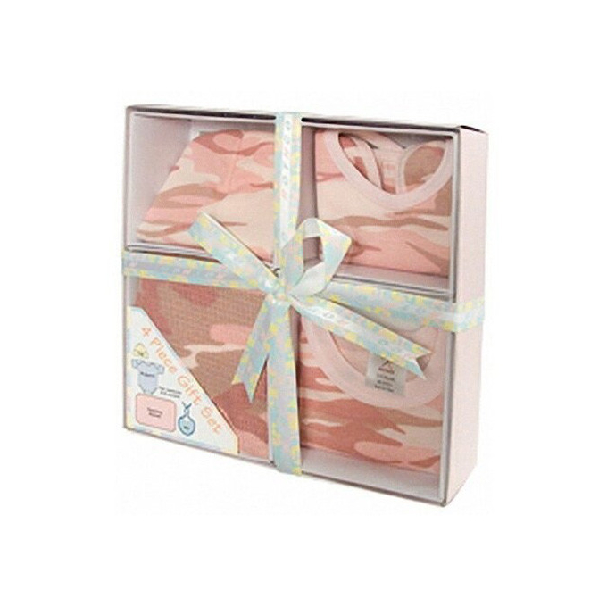 Set a gift for a toddler INFANT BABY PINK CAMO