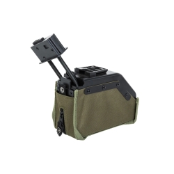 SA elektrický zásobník pre M249, 1500 BBs - Zelená