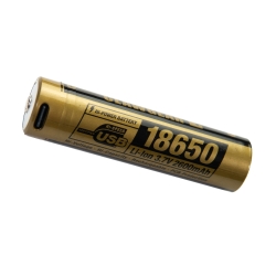 18650 Battery 3.7V 2600mAh Micro-USB