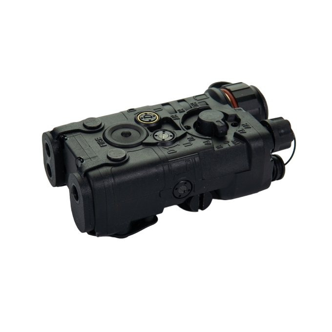 FMA LAB PEQ-NGAL LED White light with IR Lenses + Red and IR laser - BK
