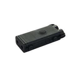 AN/PEQ10 + LED svítilna + červený laser - černý