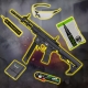 STARTER PACK set SA AR9 Light Ops (SA-FX01 FLEX™ HAL ETU™) - Čierna