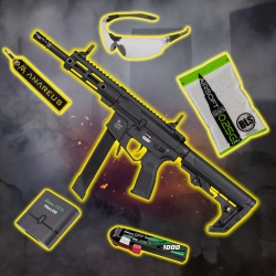 STARTER PACK set SA AR9 Light Ops (SA-FX01 FLEX™ HAL ETU™) - Čierna