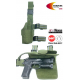 Tornado Tactical Thigh Holster - Leif Handed (olive drab)