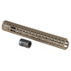 15" Keymod System Handguard Set, DARK EARTH
