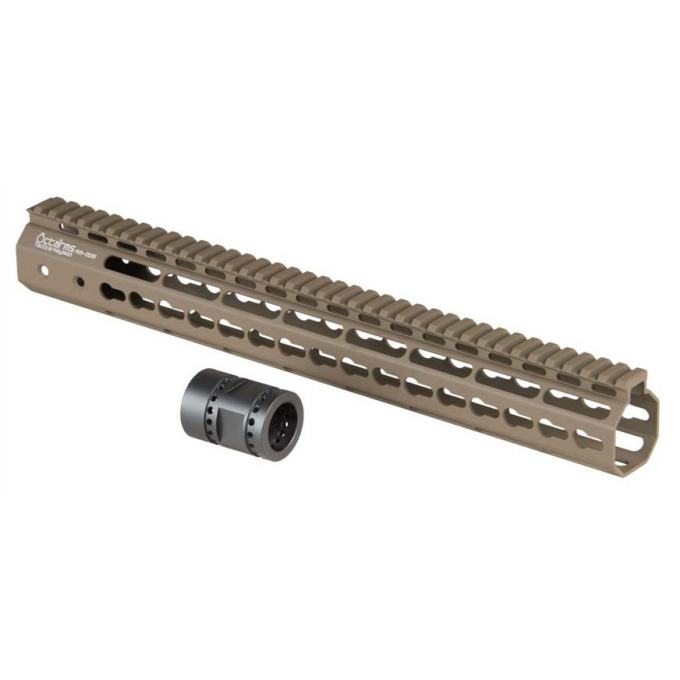 15" Keymod System Handguard Set, DARK EARTH