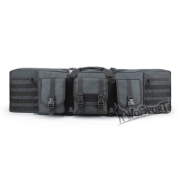 WST Double Rifle Transport Case 107 × 28 × 10 cm – Black