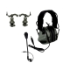 WST taktický aktívny headset Gen5 AMP TYPE – Zelená