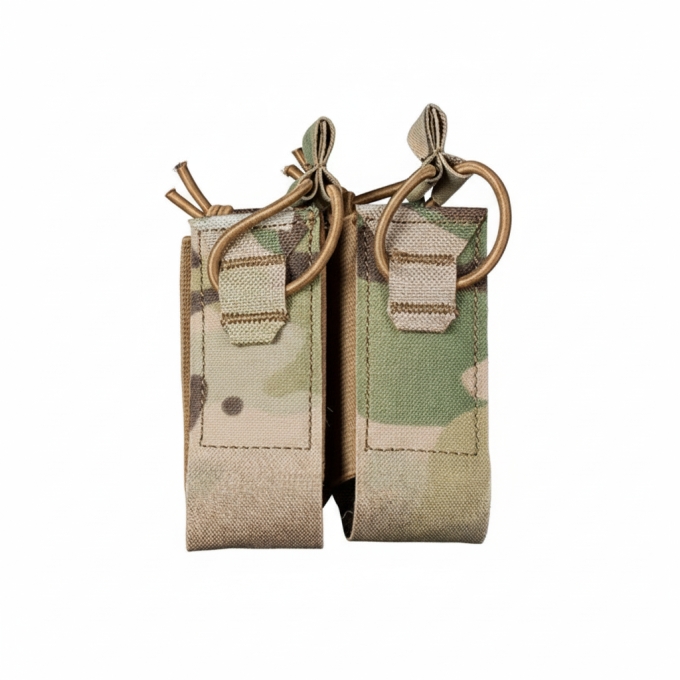 DPMP Double MOLLE sumka na dva 9mm pistolové zásobníky - MC