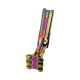 CTM TAC CNC snížený adaptér RIS pažby Hi-Capa – Electroplated Rainbow