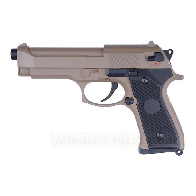 Beretta M9 TAN electric pistol - CM.126