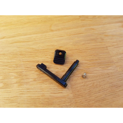 CNC AR15 Magazine Catch - A - BLACK