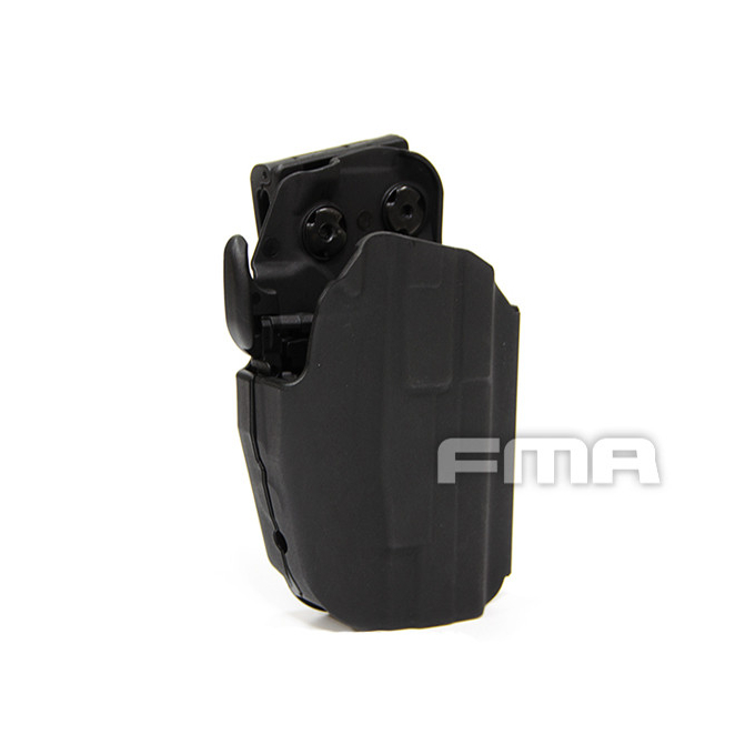 Opaskové plastové pouzdro GLS5 - holster pro GLOCK/M&P 9/MP9 a CZ P-07/09/10, černé