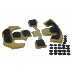 Ochranné pěnové polštářky do helmy EX - set 9ks