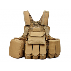 Ciras vest, coyote brown
